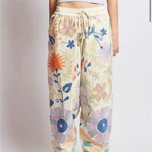 Rujuta Sheth market pants in garden mosaic